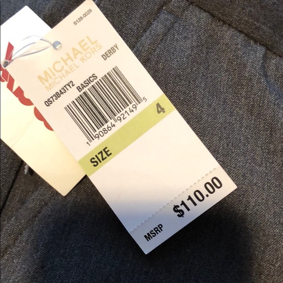 🆕 Michael Kors Gray Dress Pants NWT - Picture 3 of 6